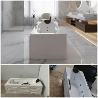 وان جکوزی حمام یک نفره  ۱۶۰×۷۵ تک نفره
