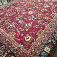 فرش دستبافت،جفت 12 متری کارکرده بسیار سالم