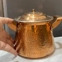 قابلمه مسی نو و سماور زغالی