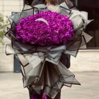 دسته گل و باکس گل ربانی خواستگاری پول آرایی
