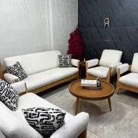 حراج یک دست مبل راحتی به علت تغییر صنف