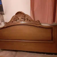 تخت چوب استیل کلاسیک