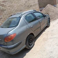 پژو 206 مدل86 فرانسوی اصل رنگ خاکستری کارکرد 420