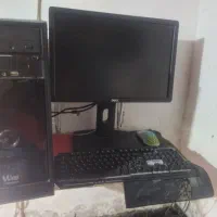کامپیوتر کامل. کیسddr3 مانیتور دل۱۹ کیبورد موس