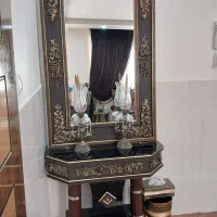 آینه وشمعدان ومیزکنسول