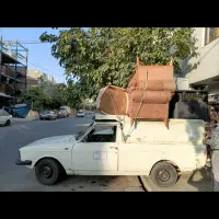 وانت بار اثاثیه منزل با نیرو کار