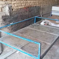 تخت فلزی ۲ عدد