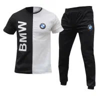 ست تیشرت شلوار bmw مردانه مدل Noman ویژه