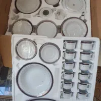 چینی زرین اصل 12نفره 102پارچه زیر قیمت 24میلیون