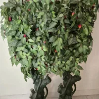 فروش ۲  عدد درخت مصنوعی گیلاس خارجی