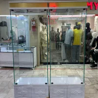 ویترین شیشه ای وپیشخون تمام شیشه سفارشی