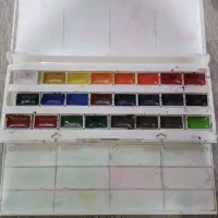 آبرنگ 24 رنگ افرا