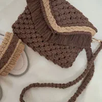 کیف مکرومه بافی