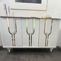میز کنسول سفید در حد نو