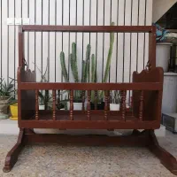 گهواره تمام چوب