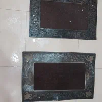 حراج ۲ عدد پا در چرم و موکت