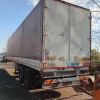 کانتینز چادری دو محور