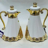 ابطلاامارات سفیدطلایی فلاکس مدل سلطنتی وارداتی