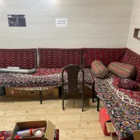 تخت فلزی کافه