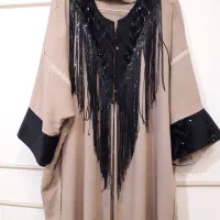 مانتو عبایی مجلسی نو