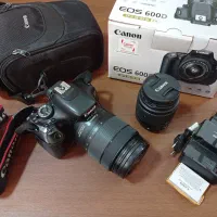 دوربین DSLR Canon 600d + لنز USM 18-135