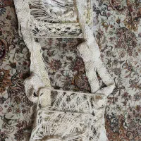 آویز گلدان مکرومه