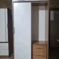 کمددیواری کشو دار به همراه رگال کمد دیواری