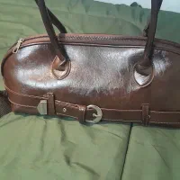 کیف دوشی قهوه ای جنس عالی