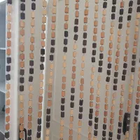 پرده چوبی ریسه ای