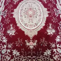 یک جفت فرش۱۲متری زرشکی درحدنو
