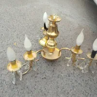 لوستر طلایی  رنگ ثابت