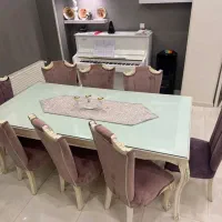 نهار خوری ۸ نفره با مبلمان ۷ نفره