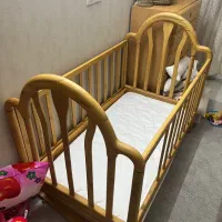 تخت و تشک کودک سایز ۷۰*۱۳۰