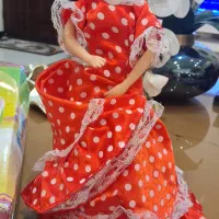 عروسک قدیمی رقصنده اسپانیایی رقص اسپنیش