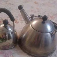 کتری  کارکرده قوری  استیل در حد نو مارک اصلی