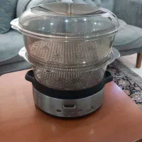 بخار پز سه طبقه