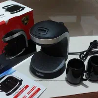 قهوه ساز دوکاپ دار نو مناسب جهیزیه