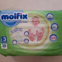 پوشک مولفیکس سایز ۳ /۳۸ تایی