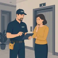 استخدام تعمیر کار و کار آموز و تکنسین مقیم آسانسور