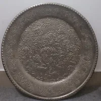 سینی قلمکاری مسی قدمت 40ساله
