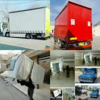 باربری اثاثیه منزل جابجایی یخچال ساید کارگر خالی