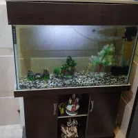 آکواریوم بزرگ سالم وتمیز