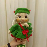 عروسک بافتنی تایگان