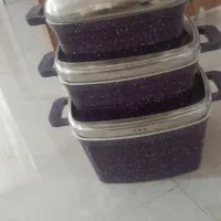 قابلمه سری ۳ تایی مربعی مارک زیو