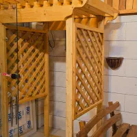 طاق ورودی مغازه وباغ