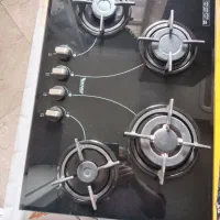 اجاق ۴ شعله صفحه ای شیشه