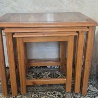 میز سه تکه جلو مبل