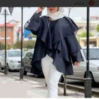 مانتو شاپرکی حریر