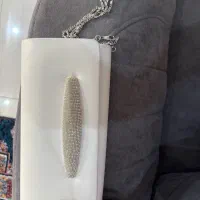 کیف مجلسی دستی سفید