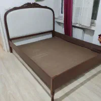 تخت دو نفره چوب راش